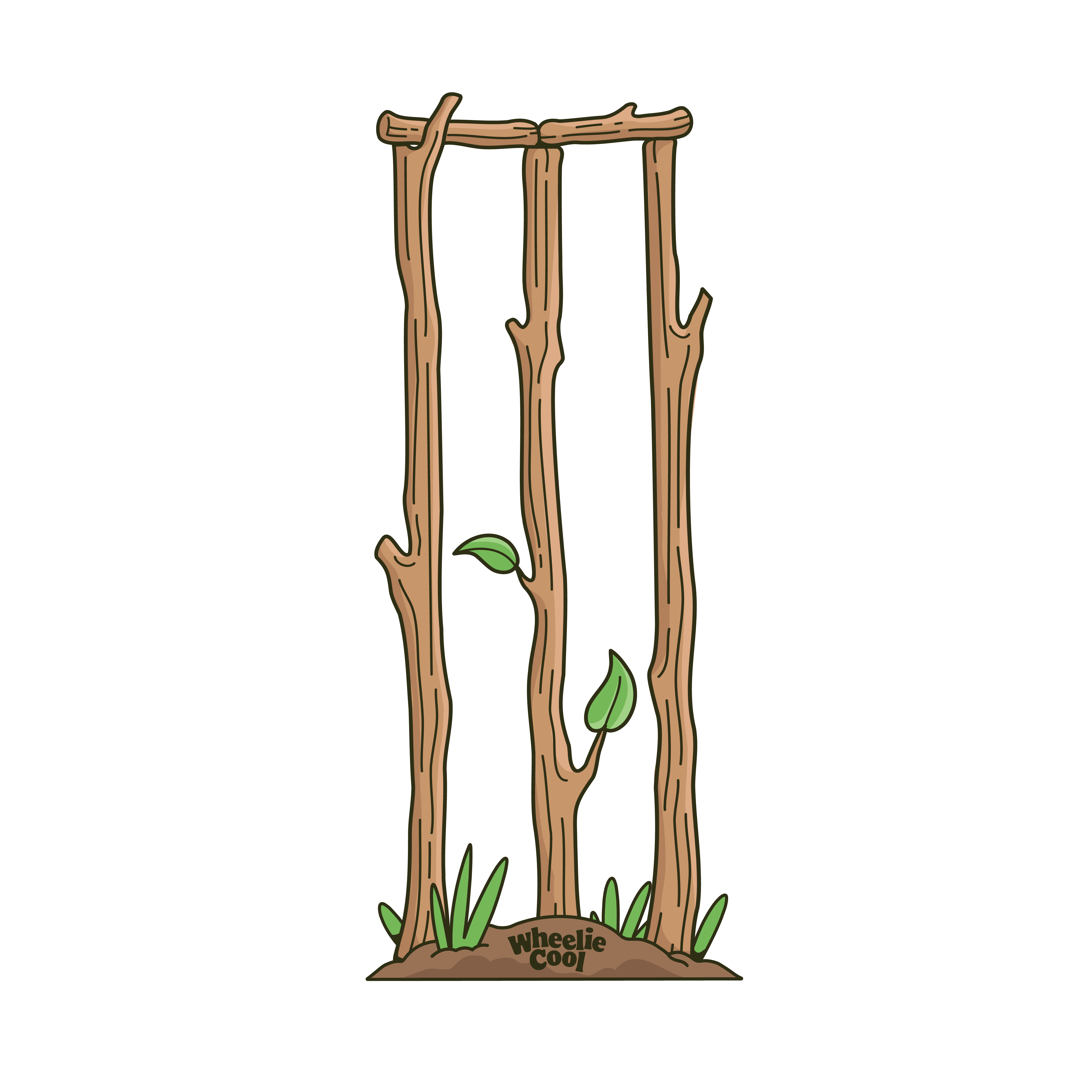 Bush Stumps – Nature’s Own Wickets